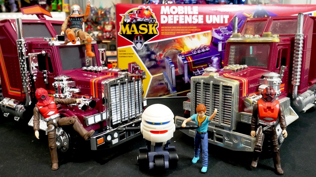 Rhino M.A.S.K. Réédition VS Vintage