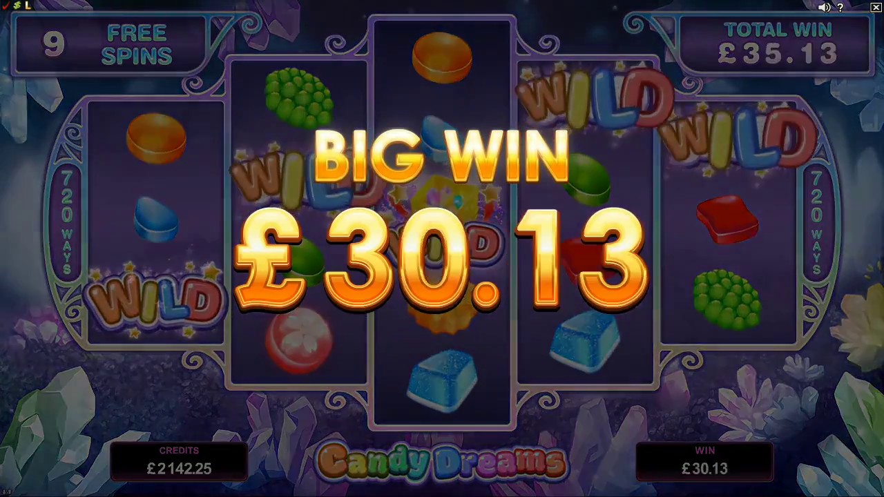 Candy Dreams Slot - Microgaming Promo