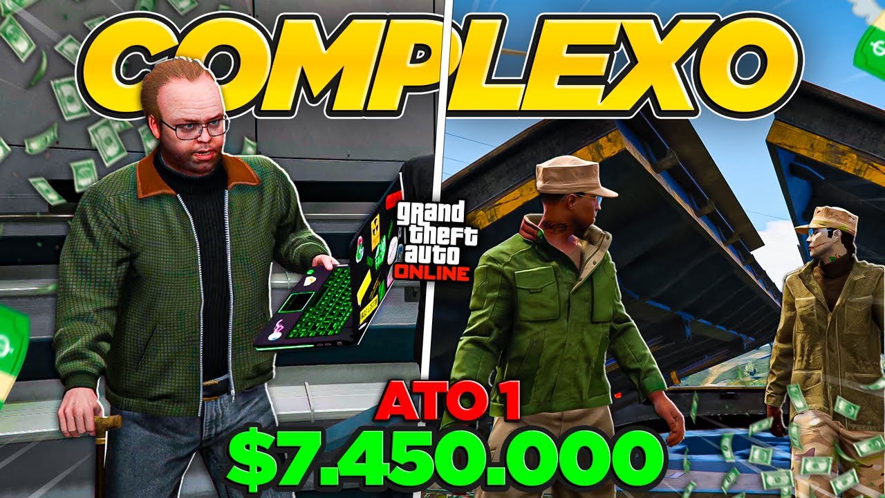MELHOR ESQUEMA do GTA 5 ONLINE? GANHE $7 MILH&Otilde;ES com o COMPLEXO! Ep 22