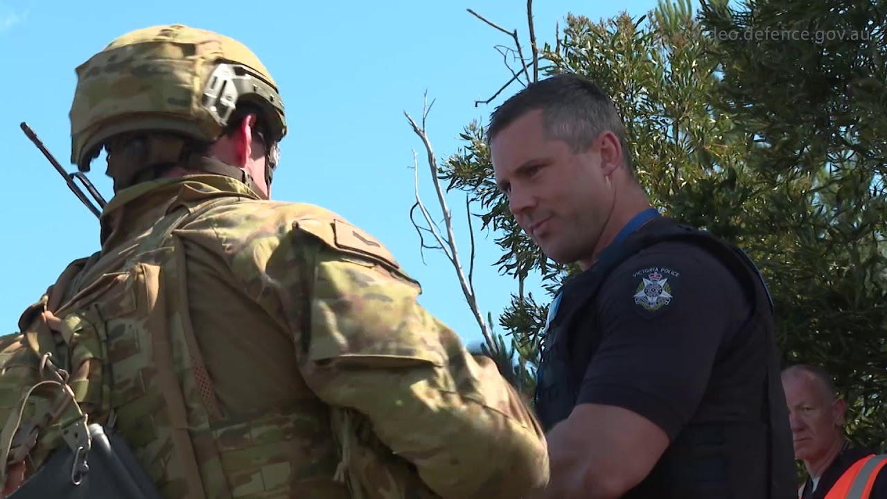 Enhanced counter-terrorism training with Victoria Police