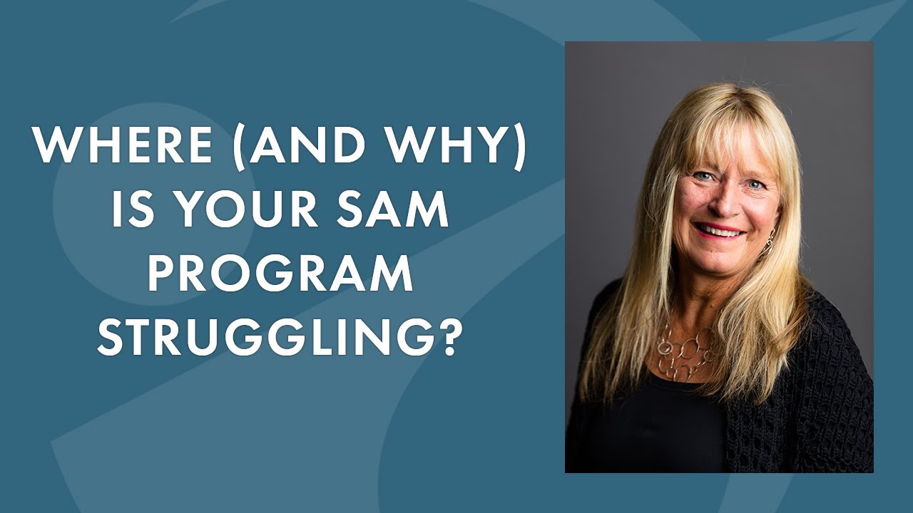Software Asset Management - Where (and Why) is Your SAM Program Struggling?