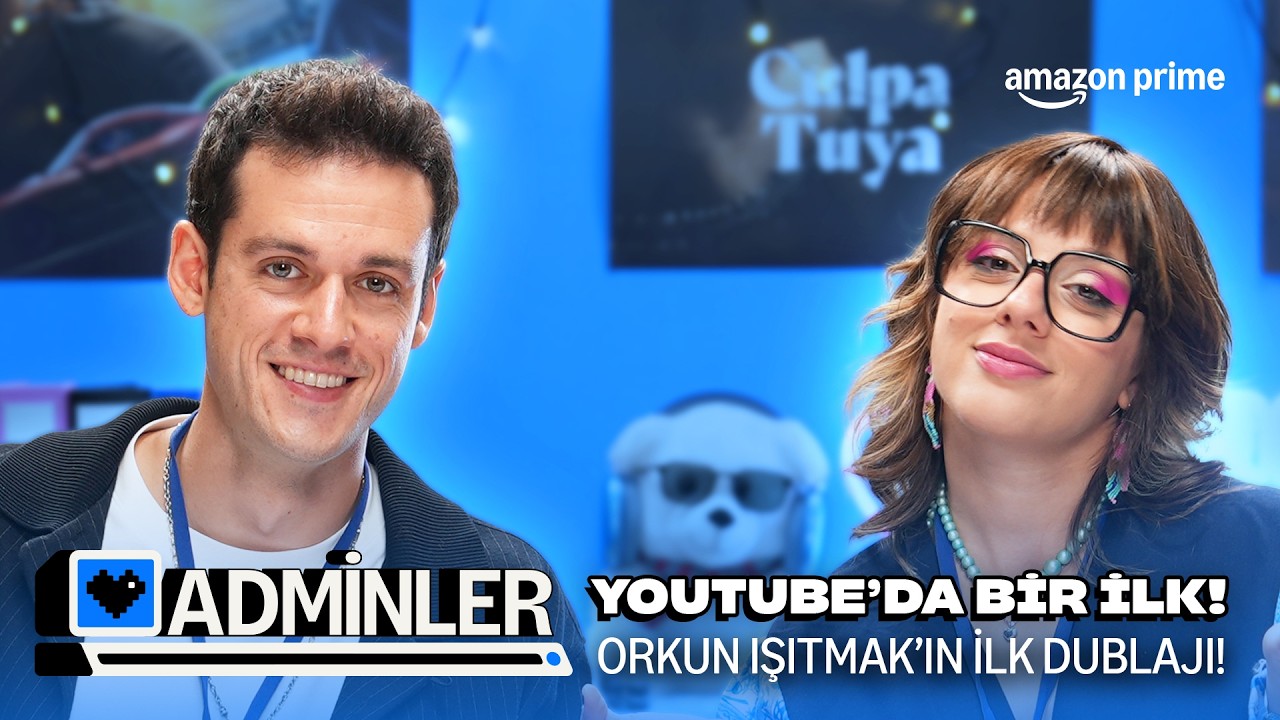 Orkun Işıtmak CULPA’YA DUBLAJ YAPTI! 🎙️ w/ @belkıstv | Adminler Bölüm 1 | Prime Video Türkiye
