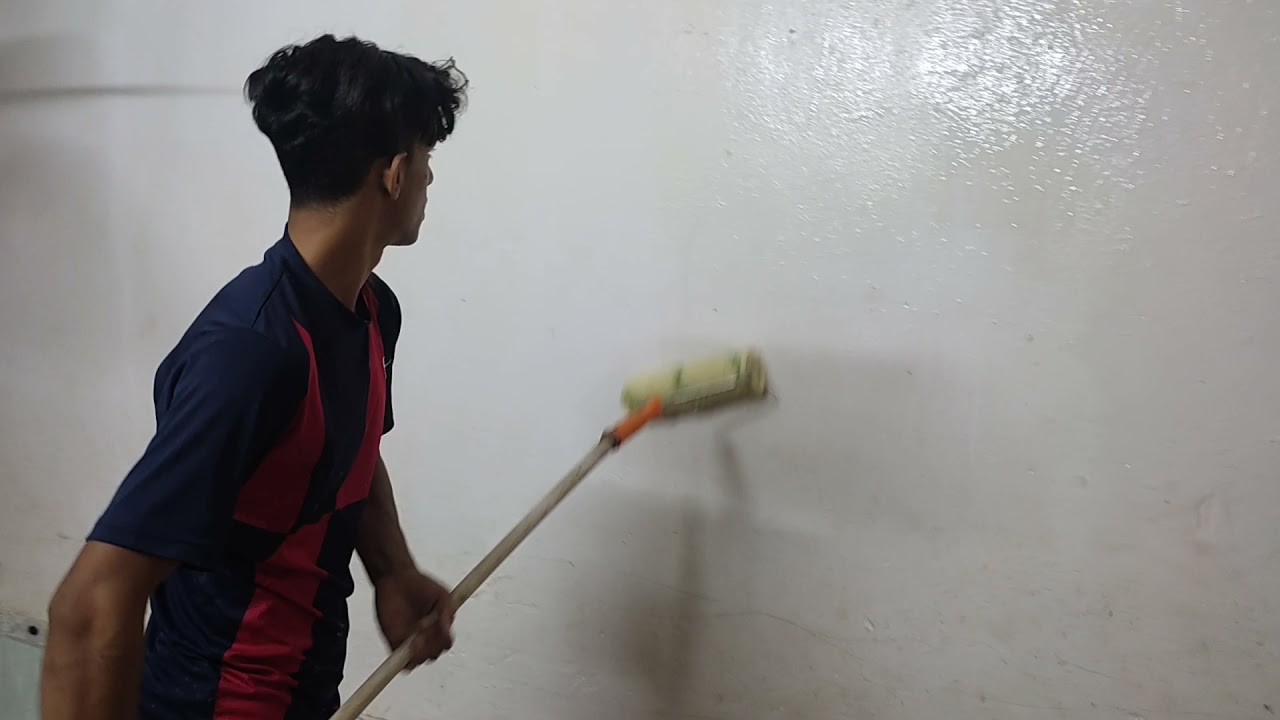 طريقة عمل ورق الجدران ، فد شي