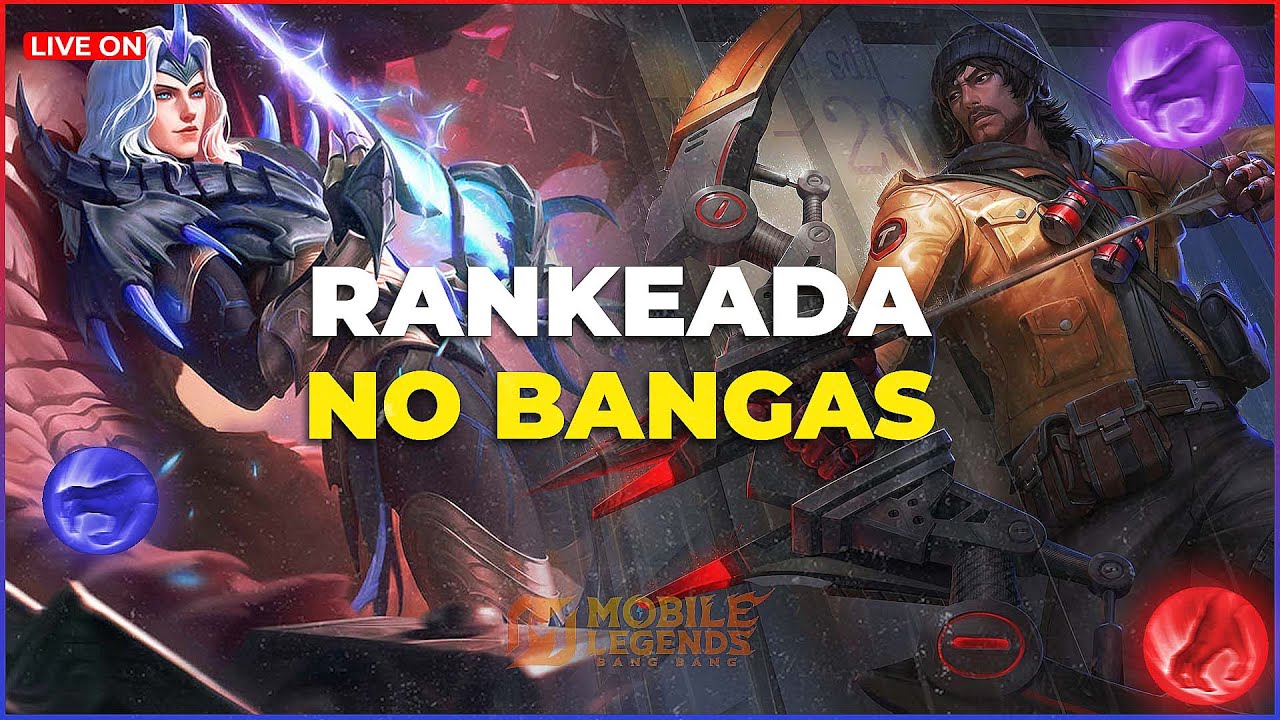 Rushando rank no bangas! - Mobile Legends - Mlbb