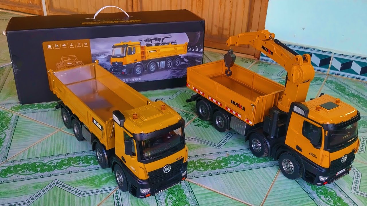unboxing huina 1536,truck huina 1536#rcmodel82