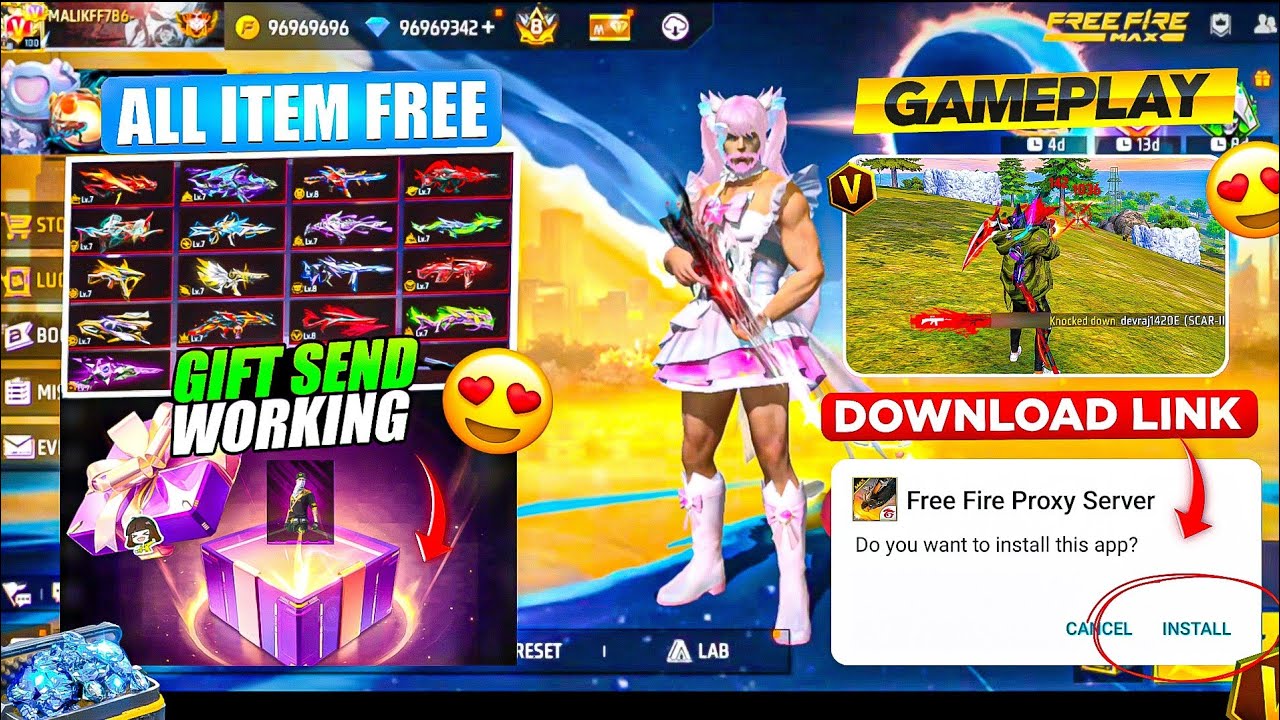 How To Download Proxy Server In Free Fire 💯😱🔥 | Free Fire Proxy Server | Proxy Server Free Fire