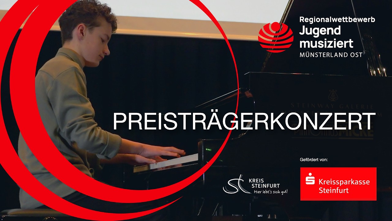 Jugend musiziert Regionalwettbewerb Münsterland Ost: Preisträgerkonzert Kreis Steinfurt