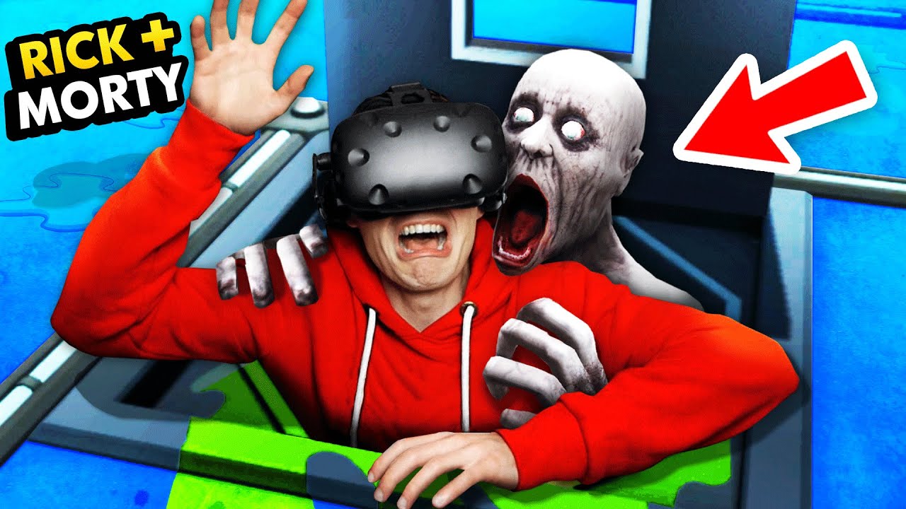 Attacked By SCP MONSTER In RICK'S SECRET BASEMENT
