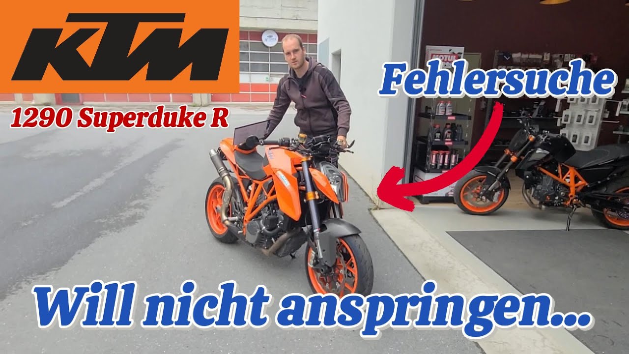 WARUM SPRINGT SIE NICHT AN?! | KTM 1290 SUPERDUKE R | BLAUM MOTORRADTECHNIK