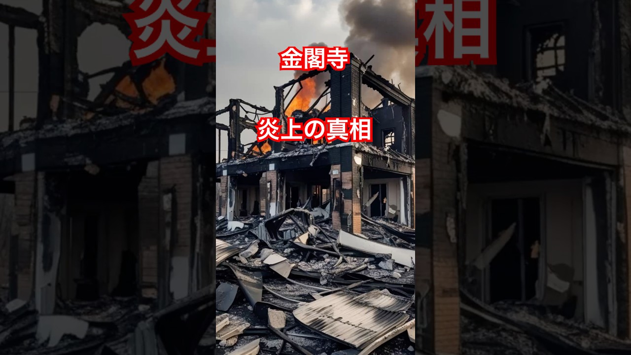 【衝撃の真相】金閣寺を燃やした僧侶・林養賢の&ldquo;心の闇&rdquo;とは　#金閣寺 #放火事件 #林養賢 #三島由紀夫 #昭和史 #未解決の謎 #ゴシップ #ミステリー #歴史の闇　VOICEVOX:青山龍星
