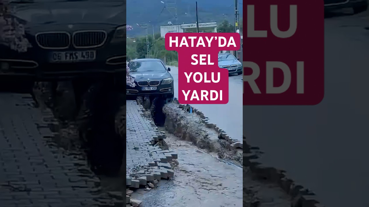 Payas sular altında kaldı