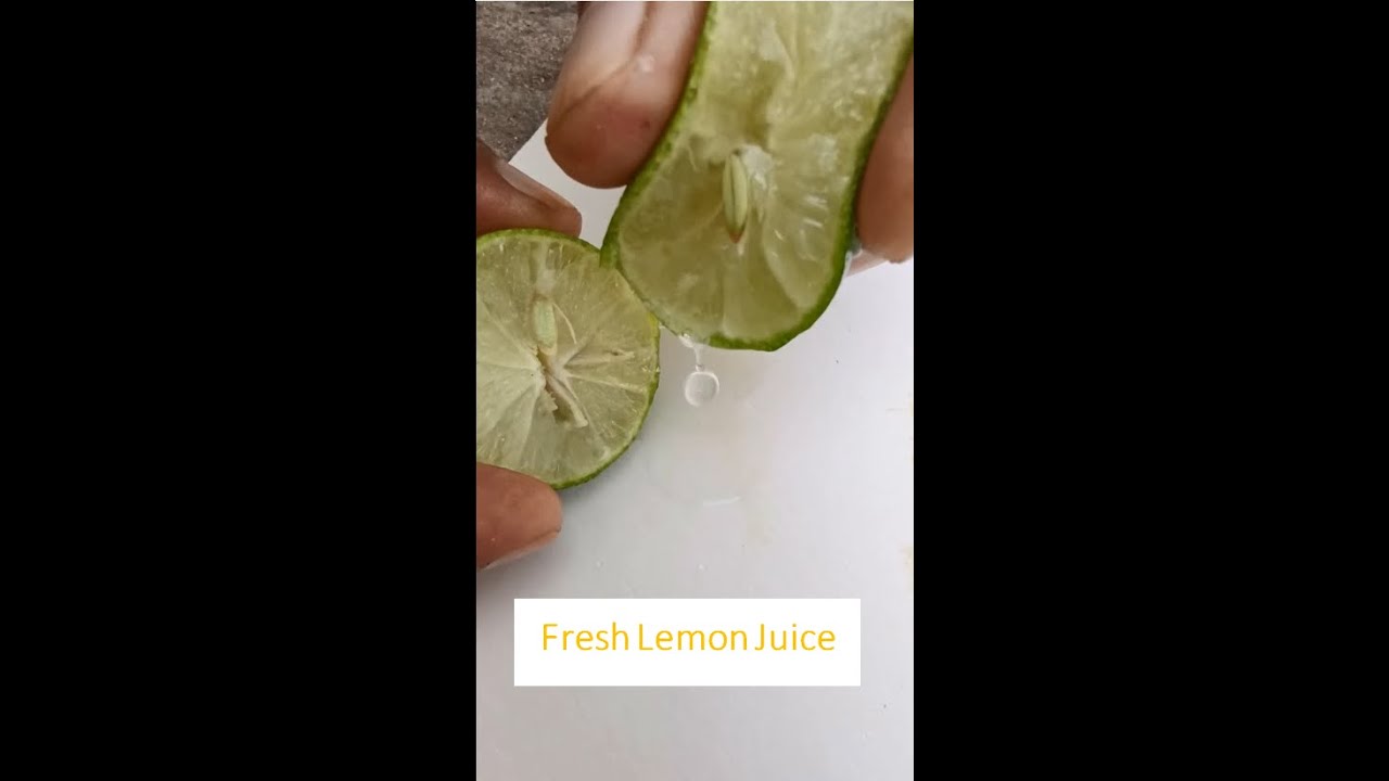 🍋🍋Fresh Green Lime Juice Drops🍋🍋 | #shorts