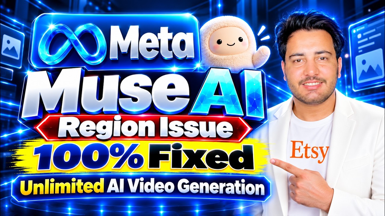 Muse AI Region Issue100%  Fixed? How to Use Muse AI in Pakistan | Unlimited AI Video Generator Free