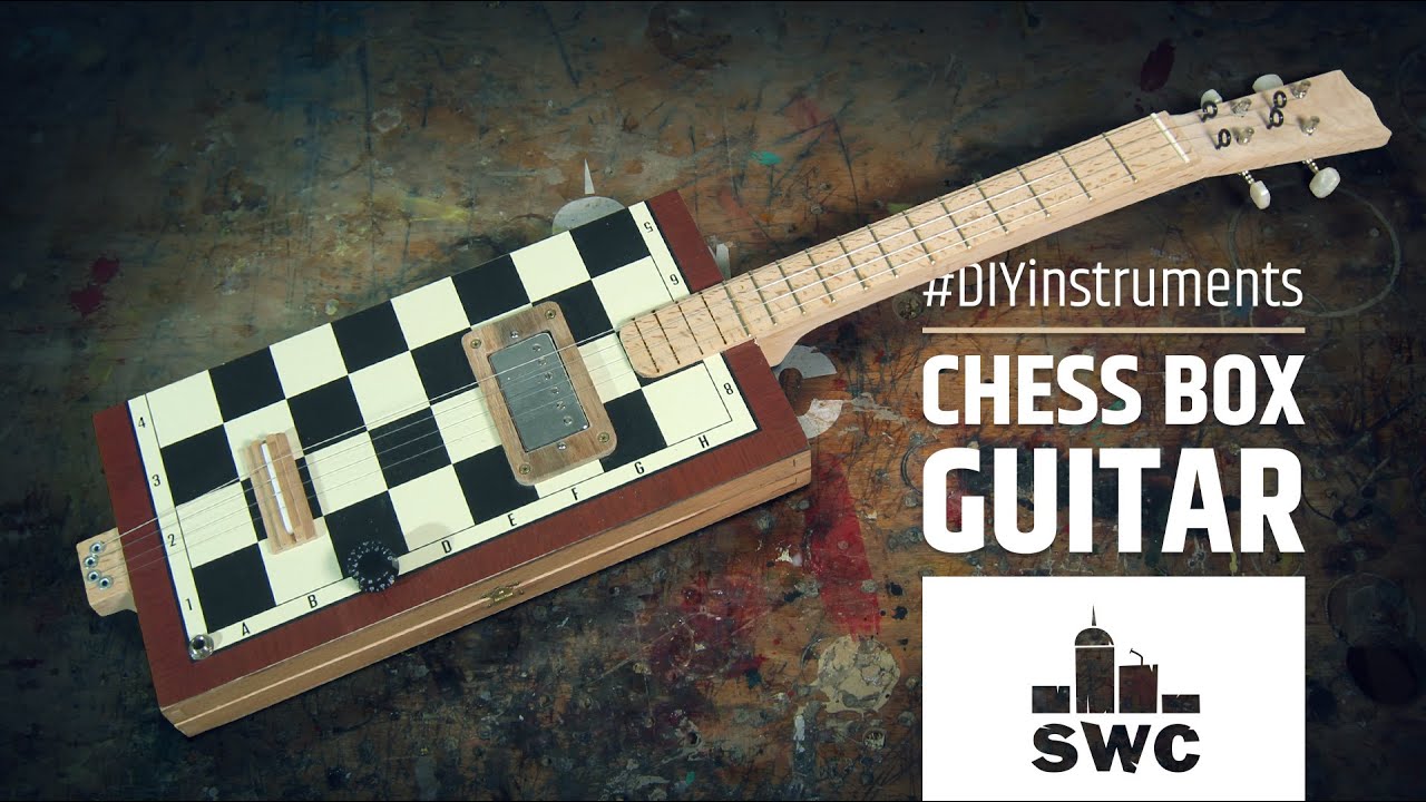 Making a chess box electric guitar
