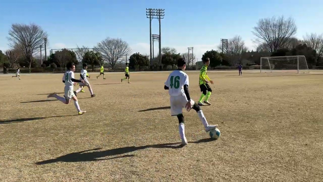 2026年　図南ウィンターフェスティバル 2日目 順位リーグC組 vs 横浜FTR 後半