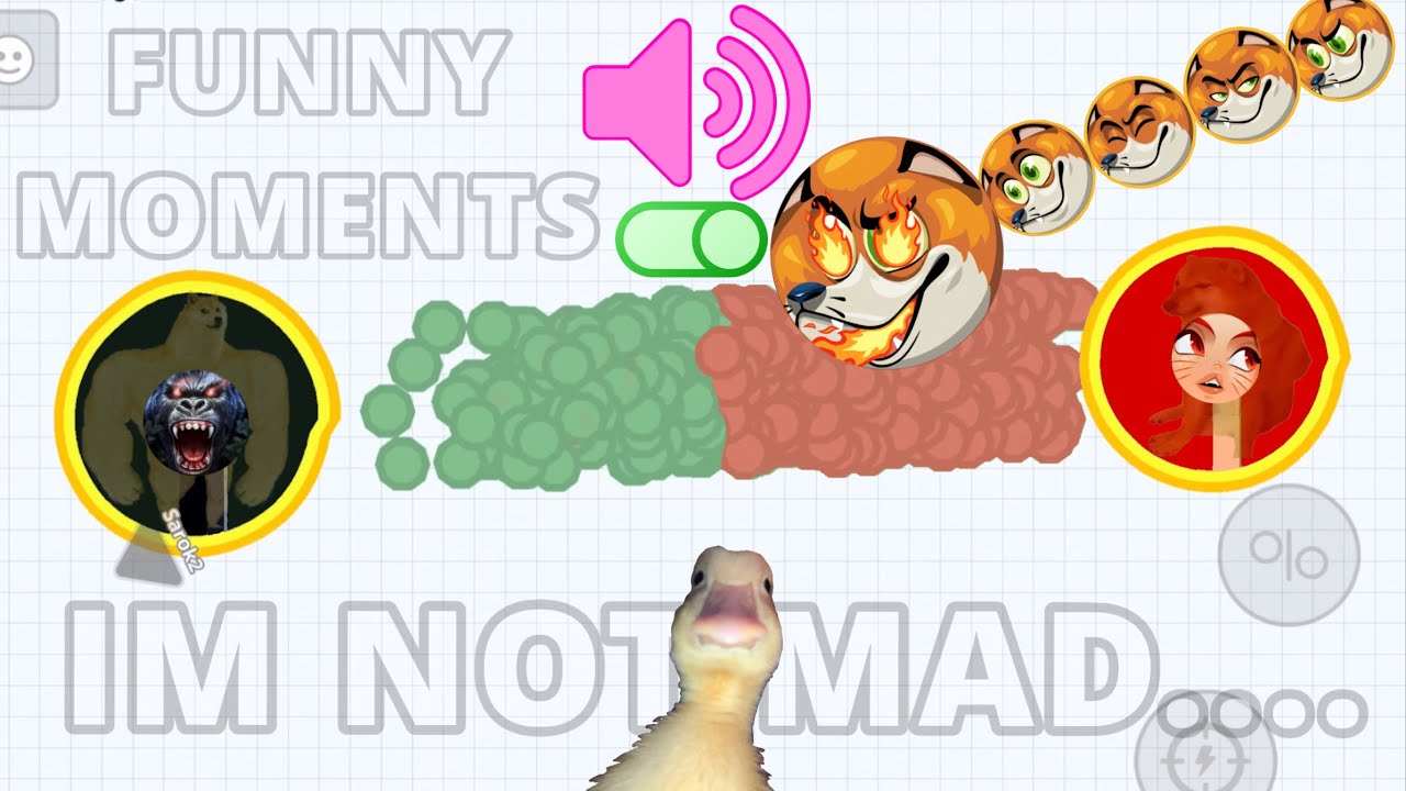 THE BEST FUNNY GAMEPLAY WITH VOICE 😂🤬 (AGARIO MOBILE)