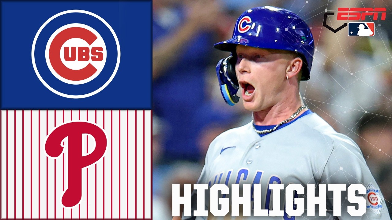Chicago Cubs vs. Philadelphia Phillies | Full Game Highlights | ESPN MLB