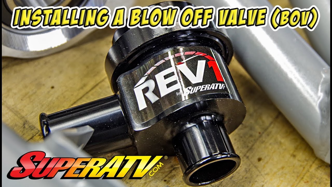 How to install a BOV on a Polaris RZR Turbo - DIY SuperATV REV1 Blow Off Valve Installation