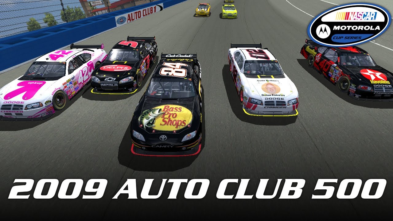 2009 Auto Club 500 @ Auto Club | Highlights | NASCAR Motorola Cup Series