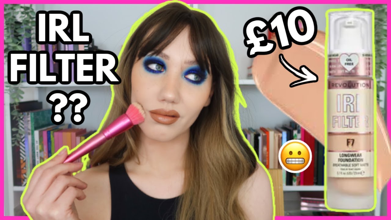 NEW MAKEUP REVOLUTION IRL FILTER FOUNDATION WEAR TEST | MAKEMEUPMISSA