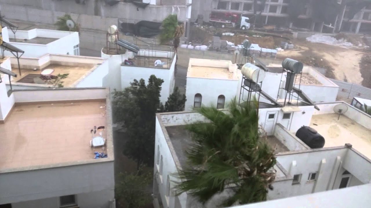 Turkey, Alanya Storm 23.09.2015 part1