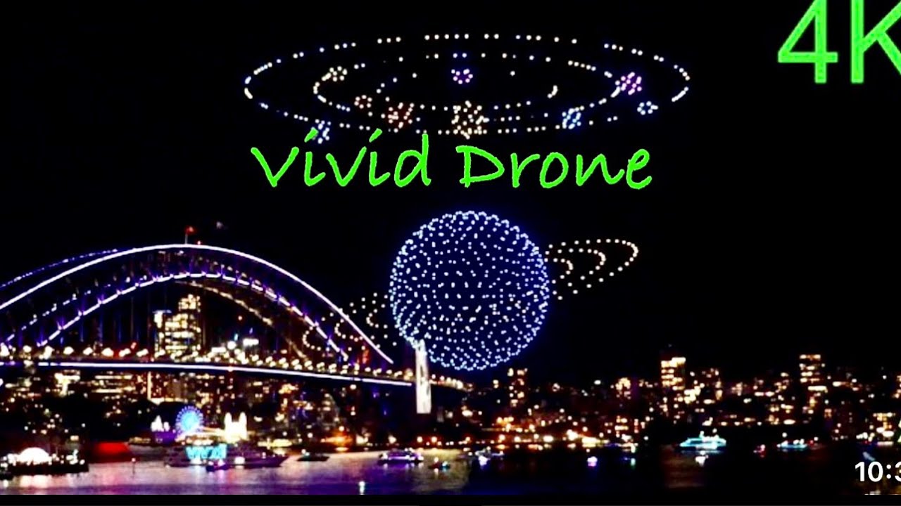 Sydney Drone Vivid festival 2023