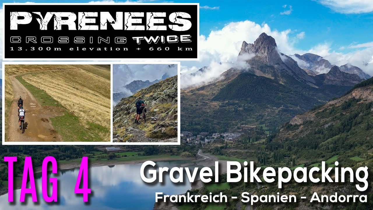 Pyrenäen Gravel Bikepacking mit Drohne - Tag 4