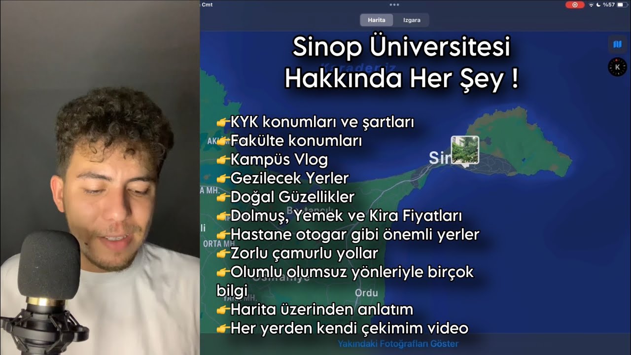 SİNOP ÜNİVERSİTESİ HAKKINDA MERAK EDİLEN HER ŞEY VİDEOLARLA DETAYLI BİLGİ ANLATIM