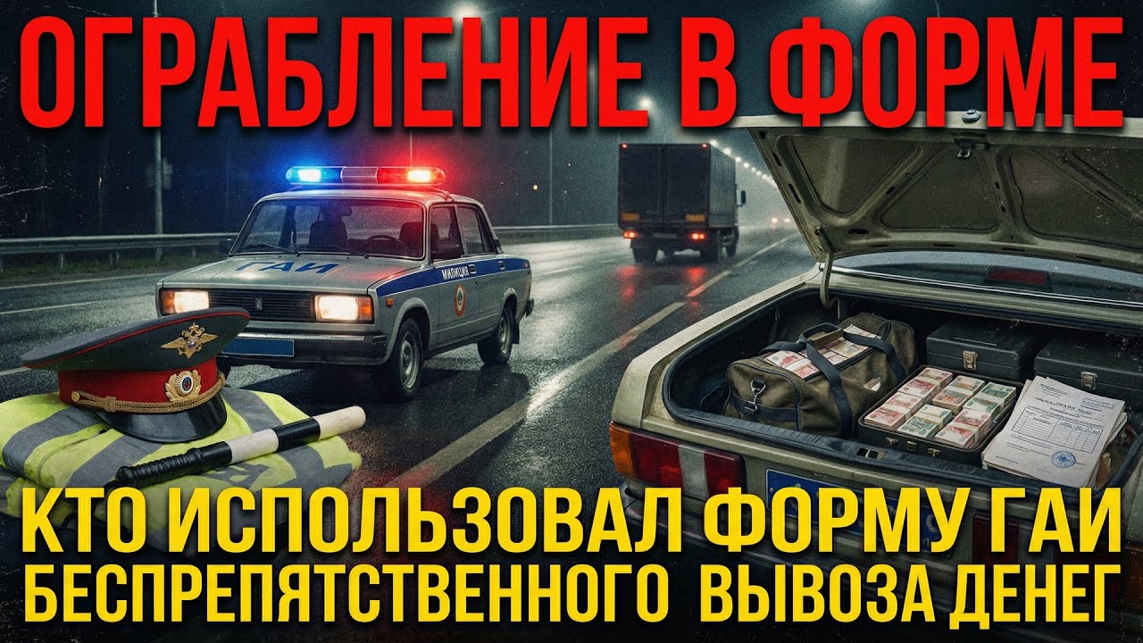 Ограбление при исполнении: кто использовал форму ГАИ для беспрепятственного вывоза денег?