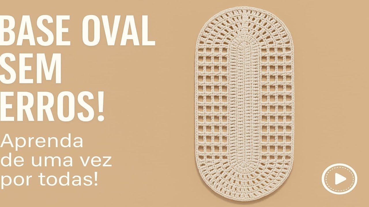 Base Oval SEM ERROS! Aprenda de uma vez por todas!