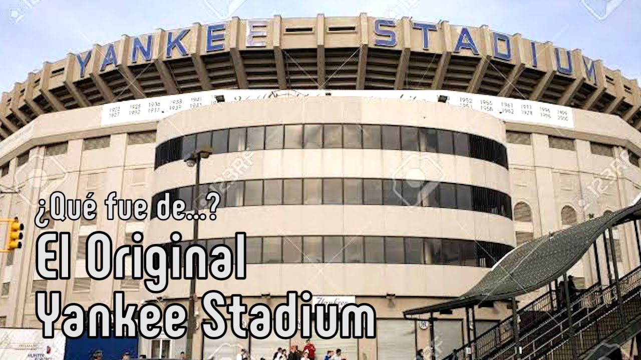 Recorriendo el campo del original Yankee Stadium