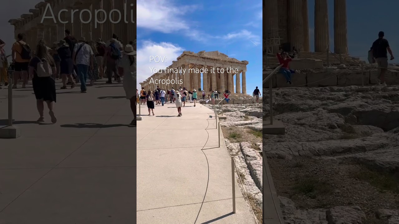 POV: Walking Up to the Acropolis 🇬🇷 