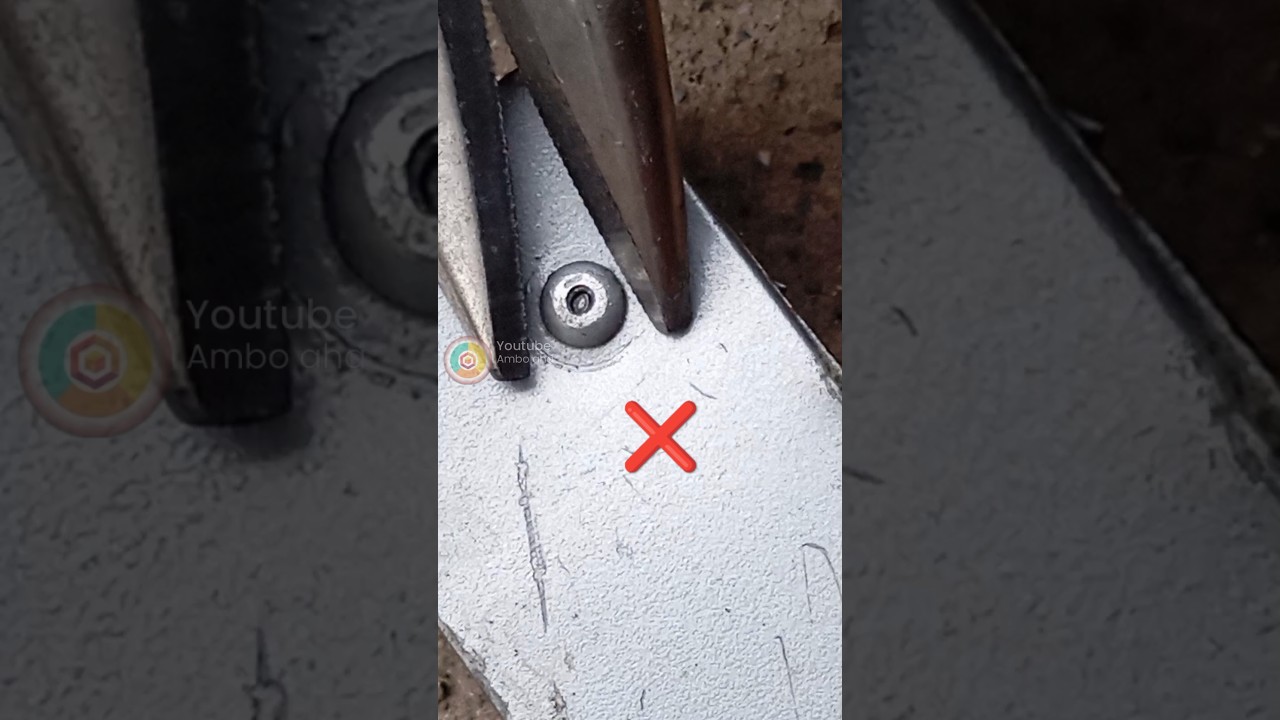 #trikandtips melepas paku Rivet