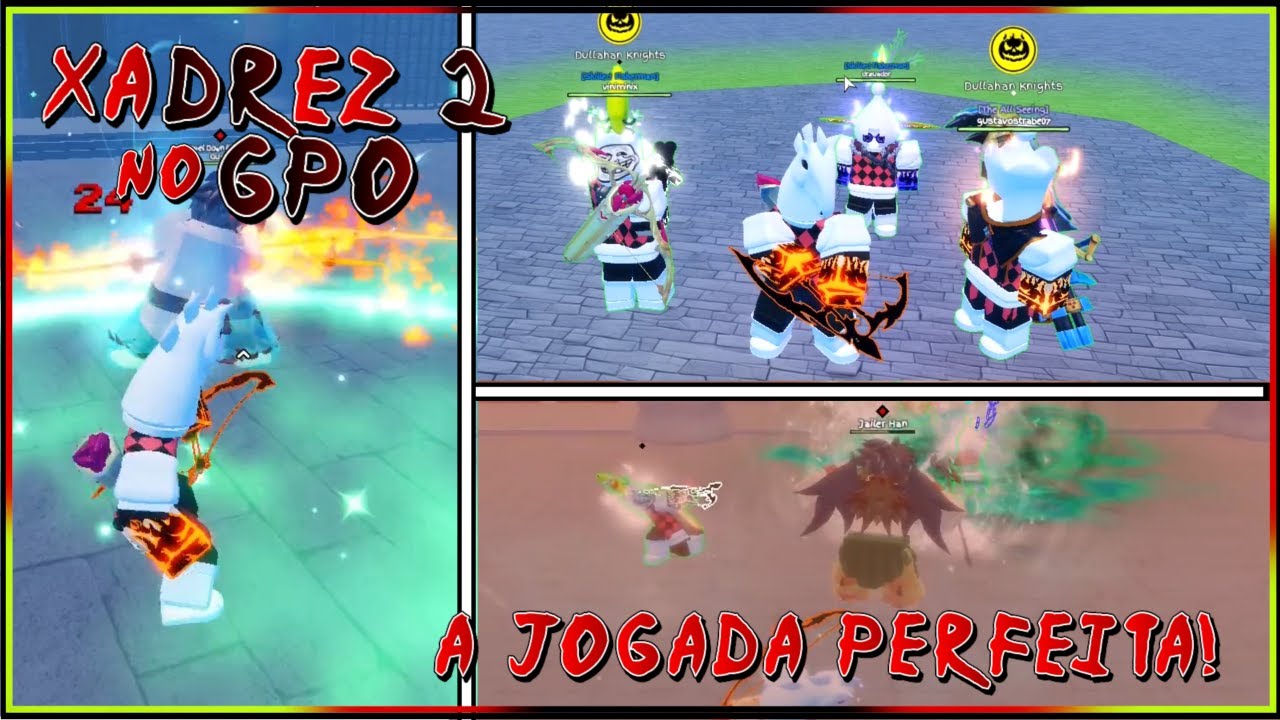 Xadrez 2 no GPO!!! | Zerando impeldown com... | Impeldown levou Checkmate KKKK