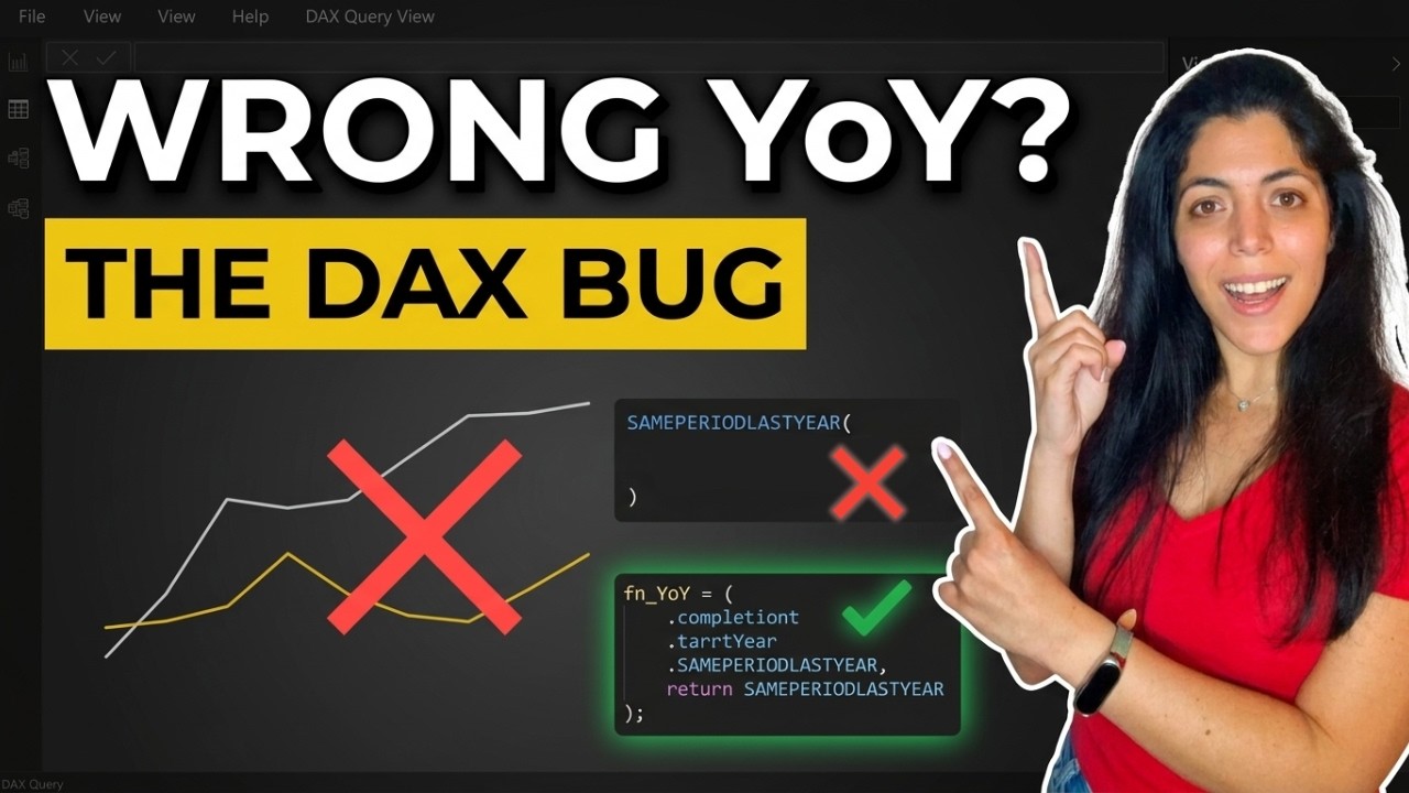 Create Function in Power BI that Fix SAMEPERIODLASTYEAR  Bug!