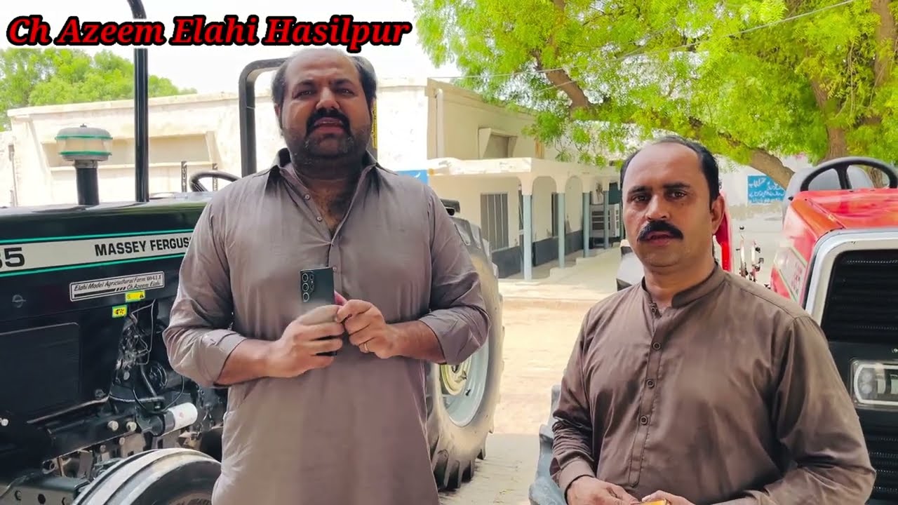 ٹریکٹر کی حفاظت کے لیے ٹریکٹر کو لیکر کرونا ضروری ہے عظیم الہی حاصل پور 