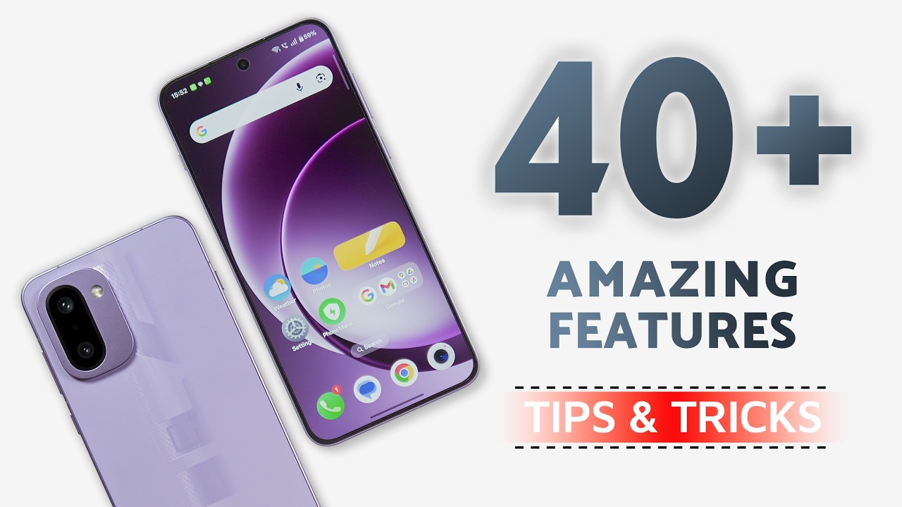 OnePlus 15R Tips & Tricks ft. Oxygen OS 16 | 40+ Special Features - TechRJ