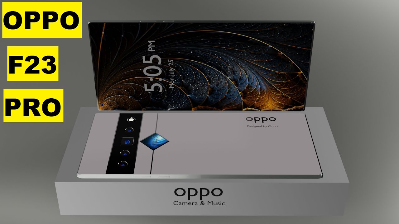 OPPO F23 Pro - 5G, Trailor,Snapdragon 7 Gen 1,50MP Camera, Concept