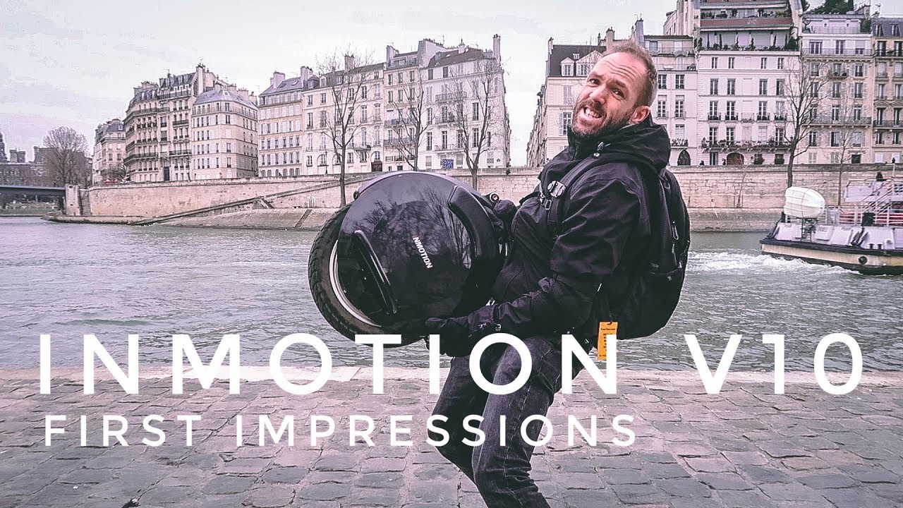 INMOTION V10F - First Impressions - Electric Unicycle Paris