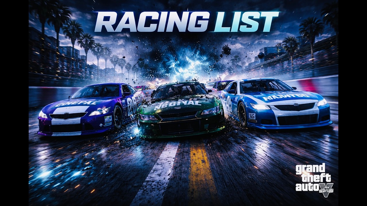 GTA 5 - Racing List (PS5 Pro)