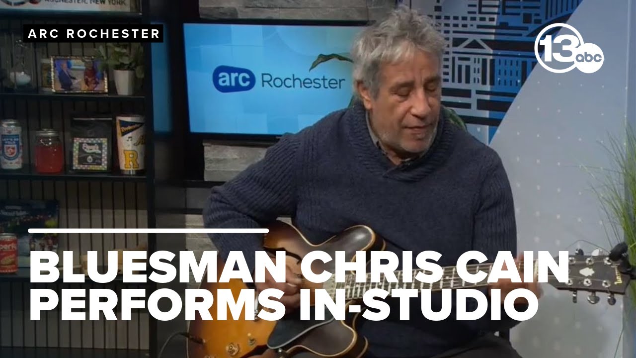 Bluesman Chris Cain performs