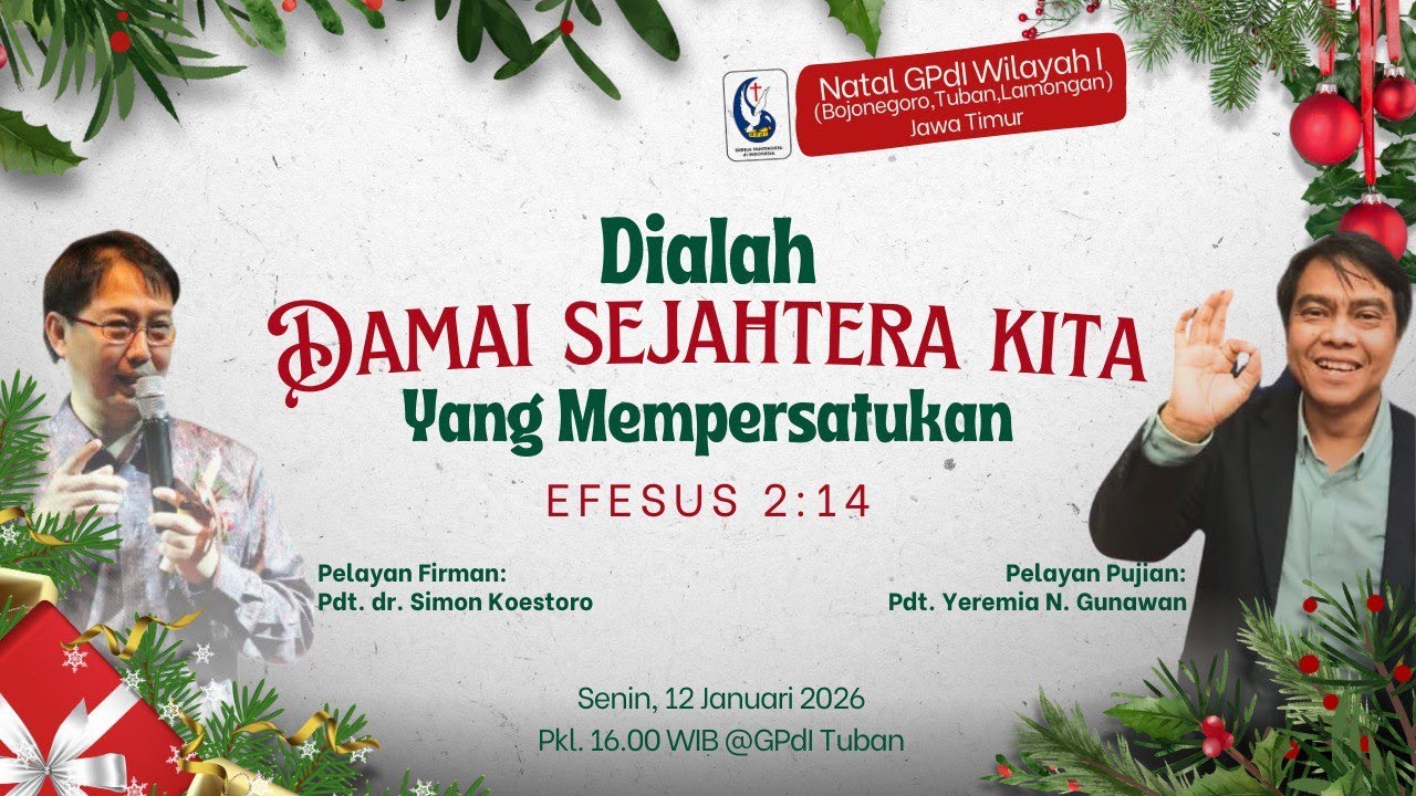 DIALAH DAMAI SEJAHTERA KITA YANG MEMPERSATUKAN