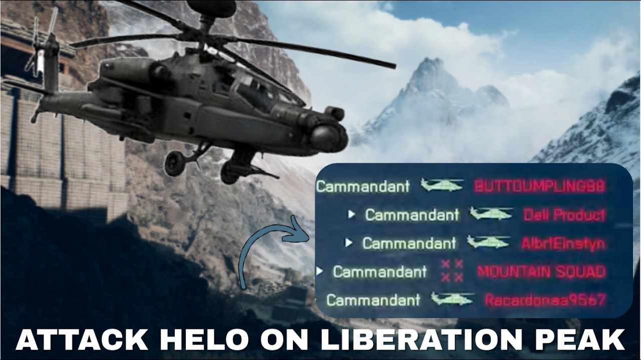 How an Elite BF6 Helo Pilot Flies: Liberation Peak