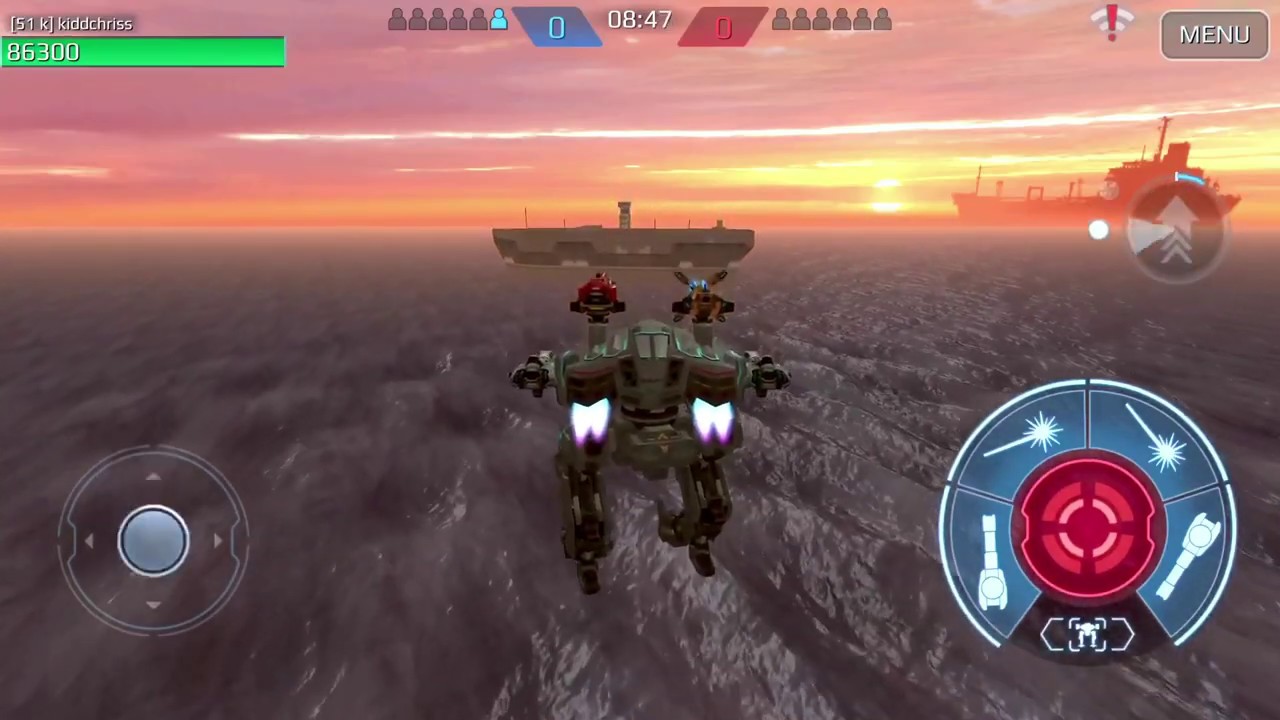 Carrier Map. Made it inside Boat? WarRobots