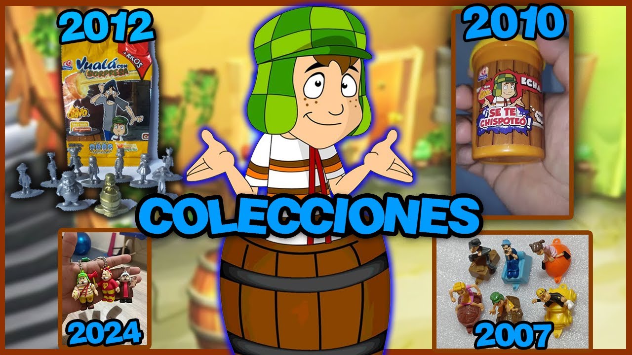 ¡TODAS LAS COLECCIONES DEL CHAVO DEL 8!