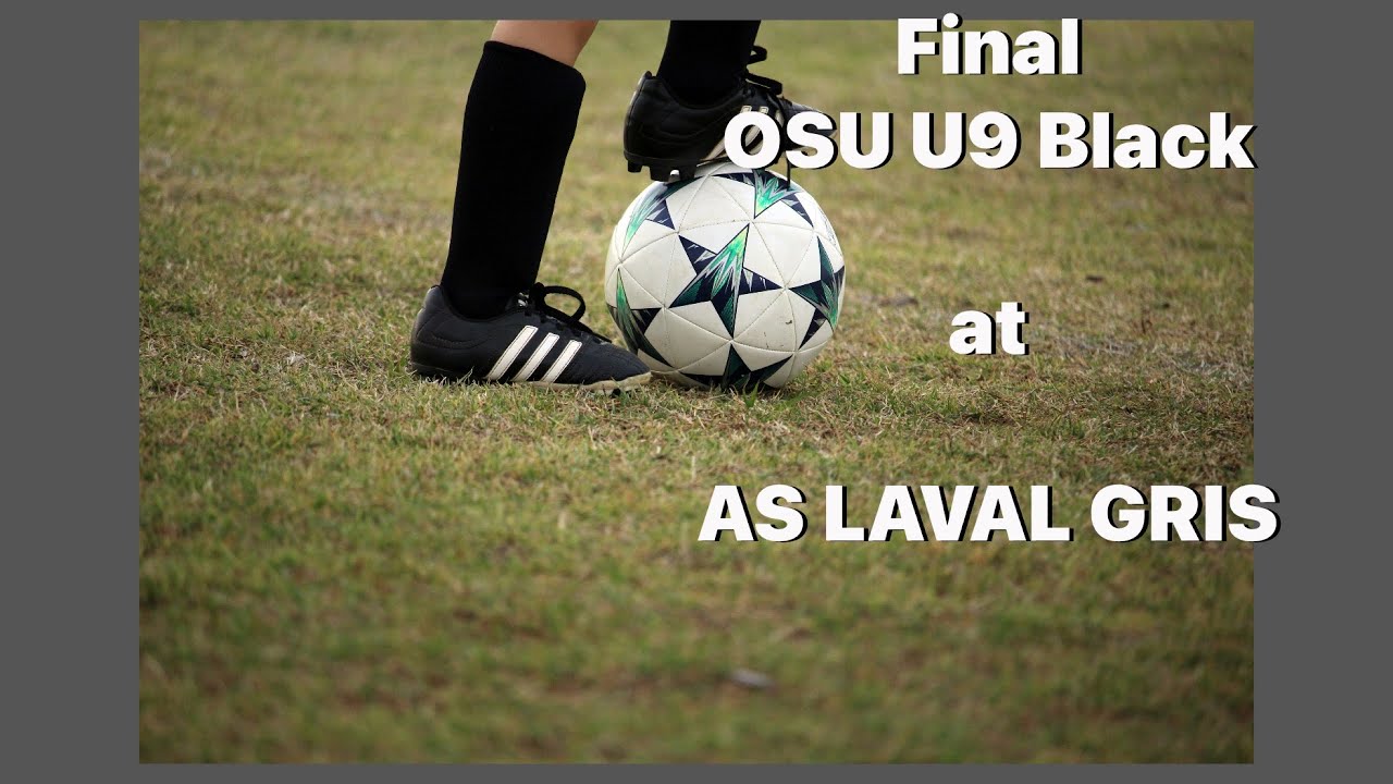 Highlights Tournoi Jason Di - Final OSU U9 Black vs AS Laval Gris