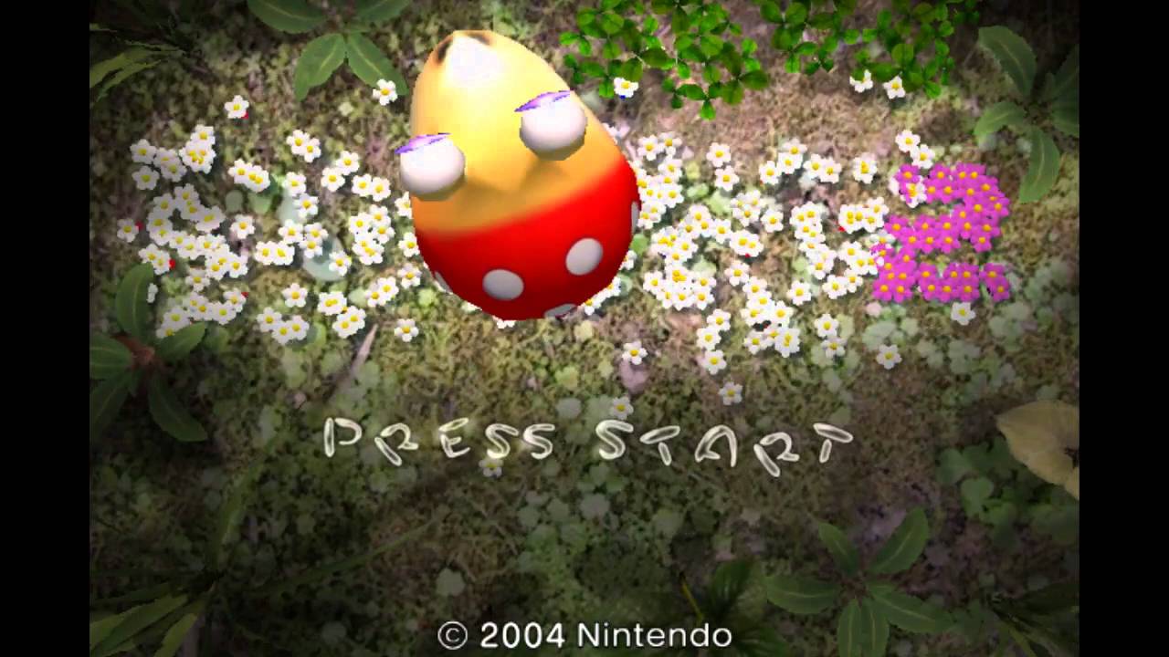 Pikmin 2 Title Screen Quirks