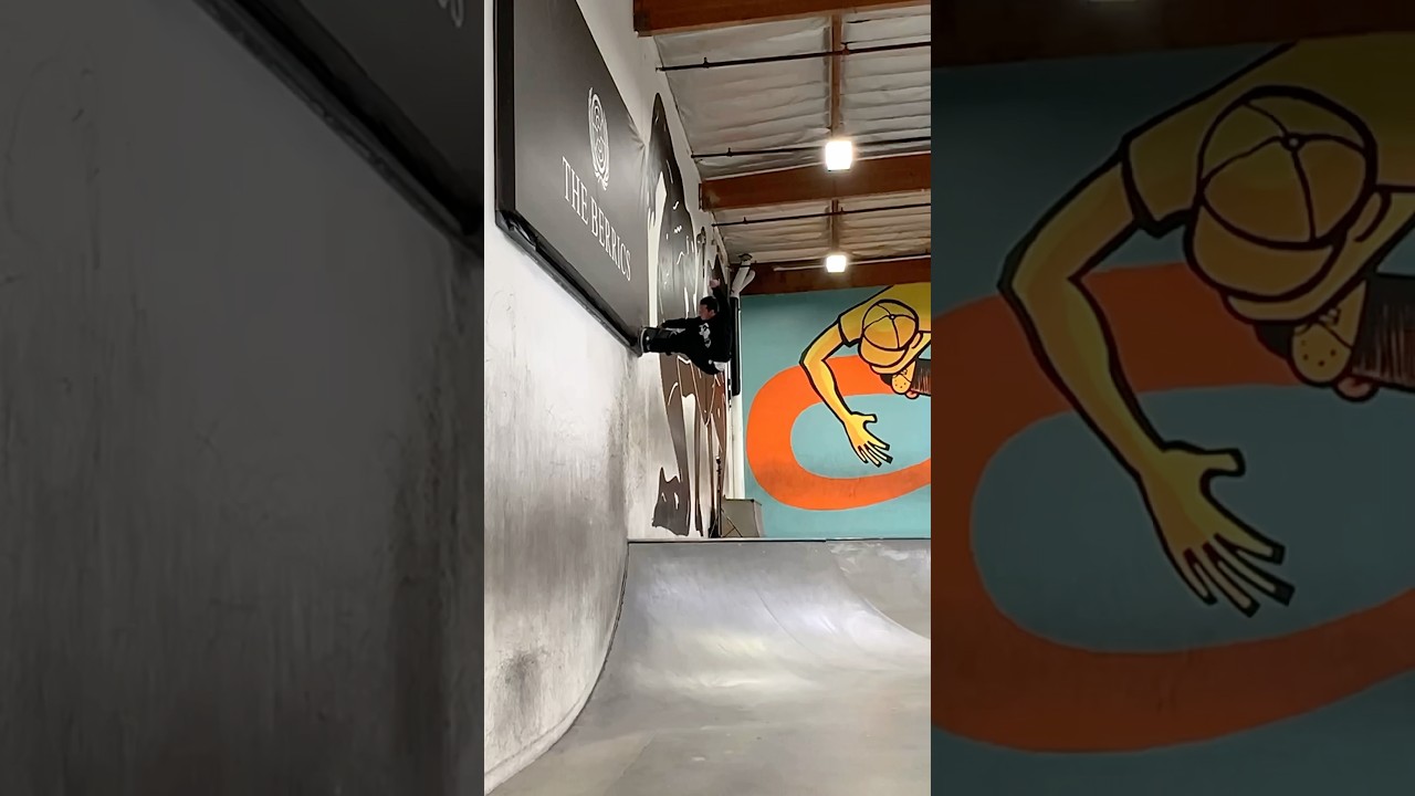 Brandon Burleigh Insane Nosepick 🤯 #skateboarding
