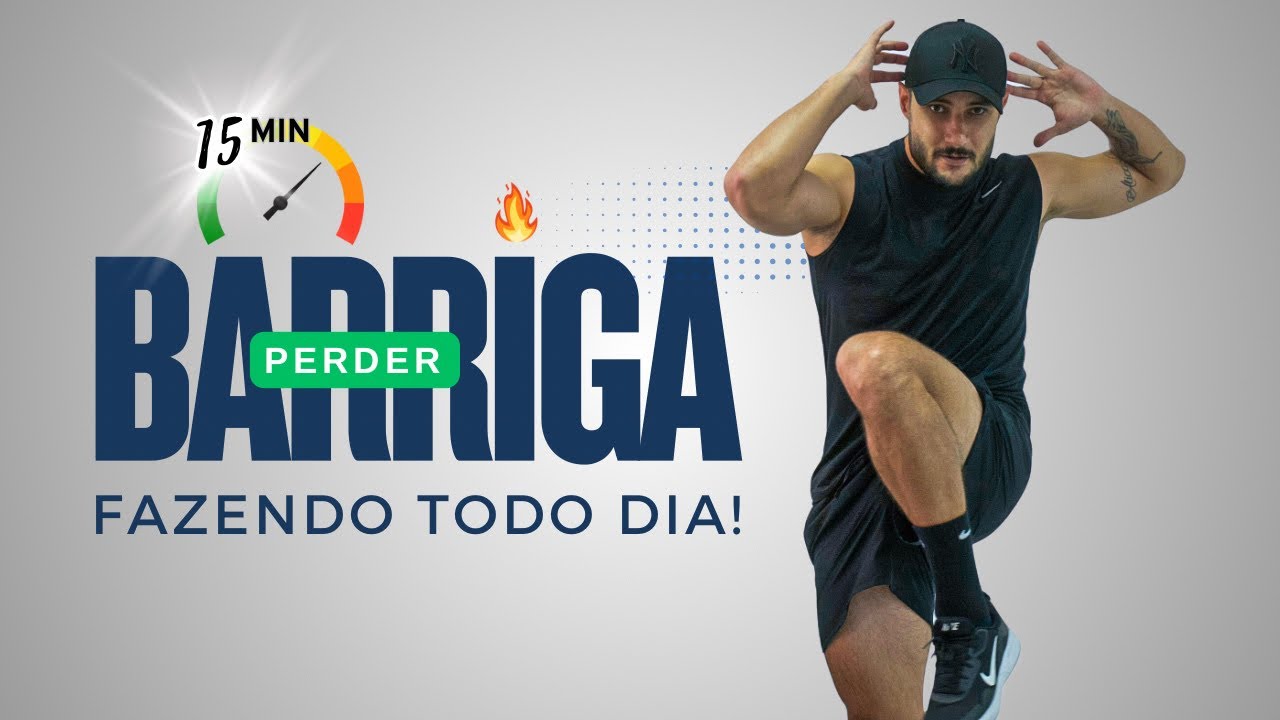 Treino HIIT para gastar 300 calorias em 15 min sem equipamentos e muito empolgante