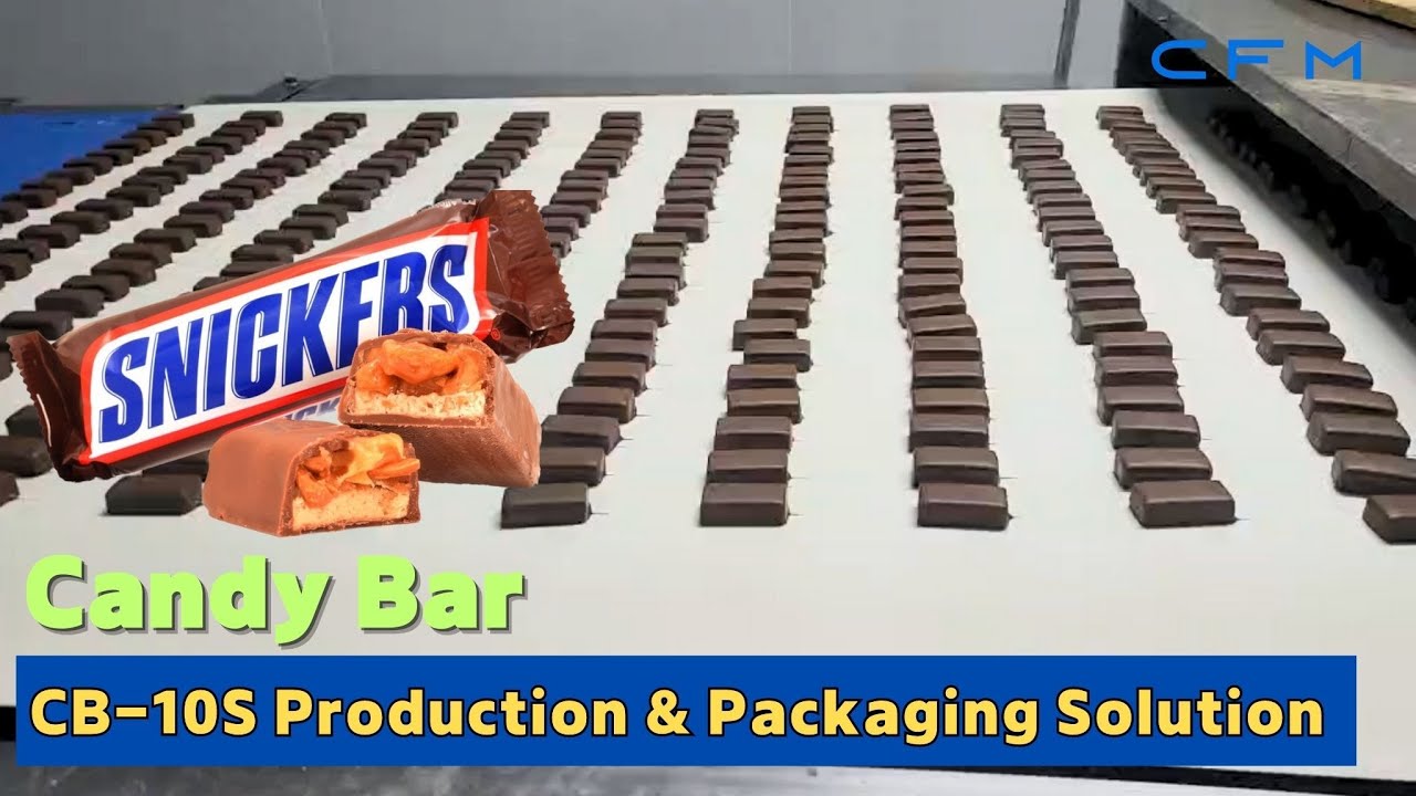 CB-10S Candy Bar Production & Packaging Solution